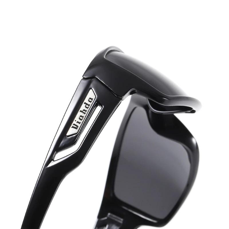 Polarized hiking sunglasses, UV400 protected lenses for clear vision & glare-free outdoor adventures.