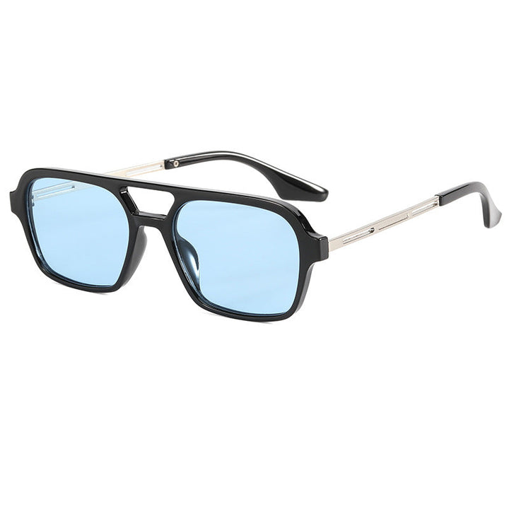 Modern unisex square eyewear featuring effective UV protection and sleek design.