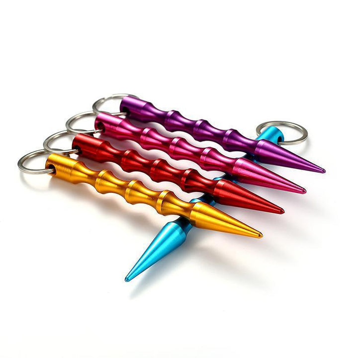 Multifunctional EDC keychain tool for men & women. Compact utility gadget for everyday tasks.