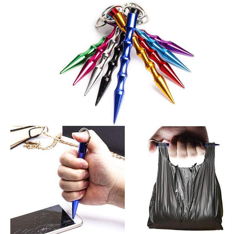 Compact utility keychain with various tools. Great everyday carry gift for handy individuals.