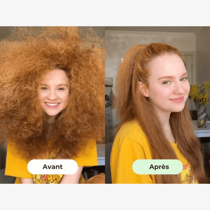 Unisex steam heat brush for easy hair styling. Achieve smooth, shiny, frizz-free hair at home.