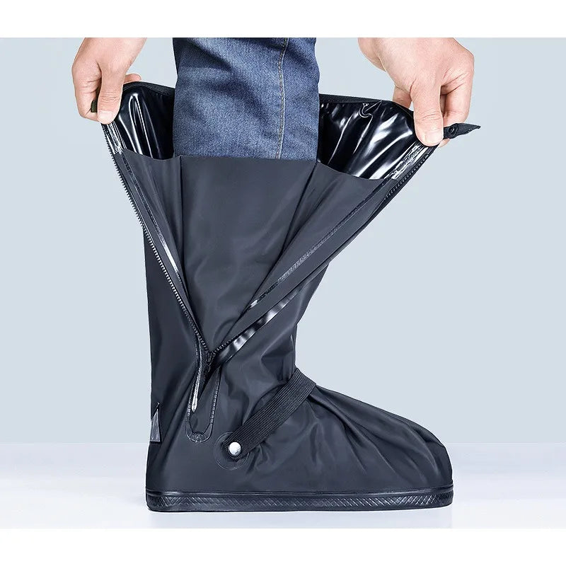 Unisex Storm Guard waterproof overshoes, durable shoe covers for ultimate rain protection in any weather.