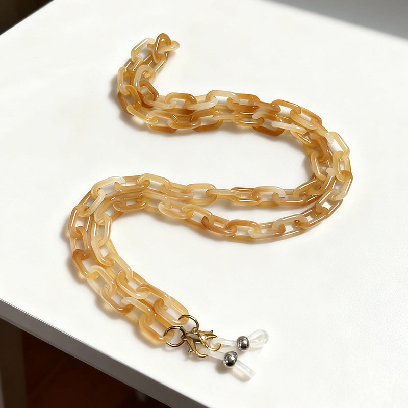 Trendy fashion accessory eyewear chain, a practical and stylish glasses holder for him & her.