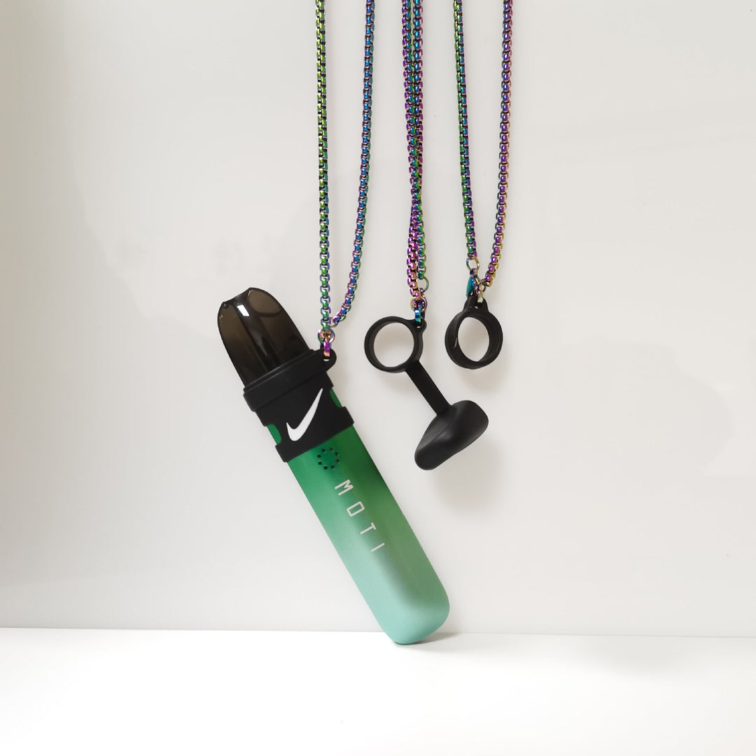 Secure your vape pen with this unisex fashion chain lanyard holder. Stylish e-cig neck strap.