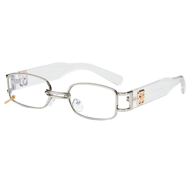 High-quality fashionable unisex rectangular sunglasses. Durable eyewear providing excellent UV protection.