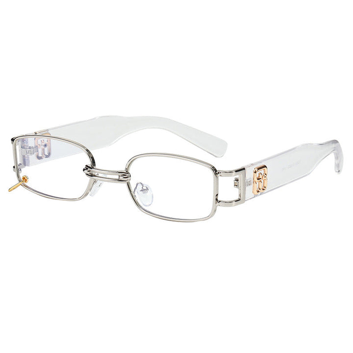 High-quality fashionable unisex rectangular sunglasses. Durable eyewear providing excellent UV protection.