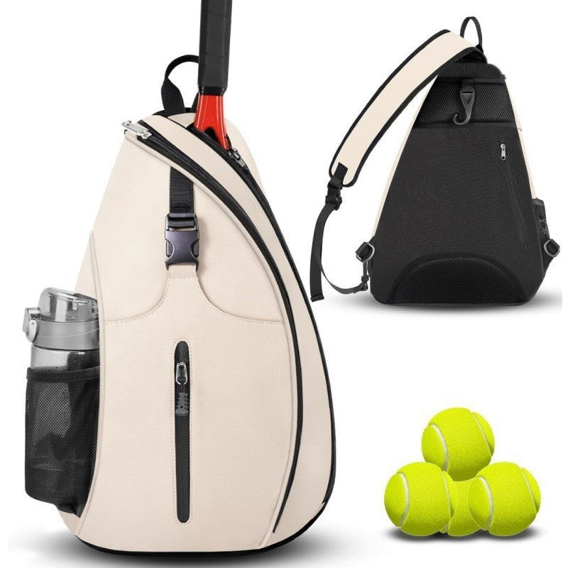 Unisex tennis backpack with dedicated racket & hydration compartments. Ideal court gear for athletes.
