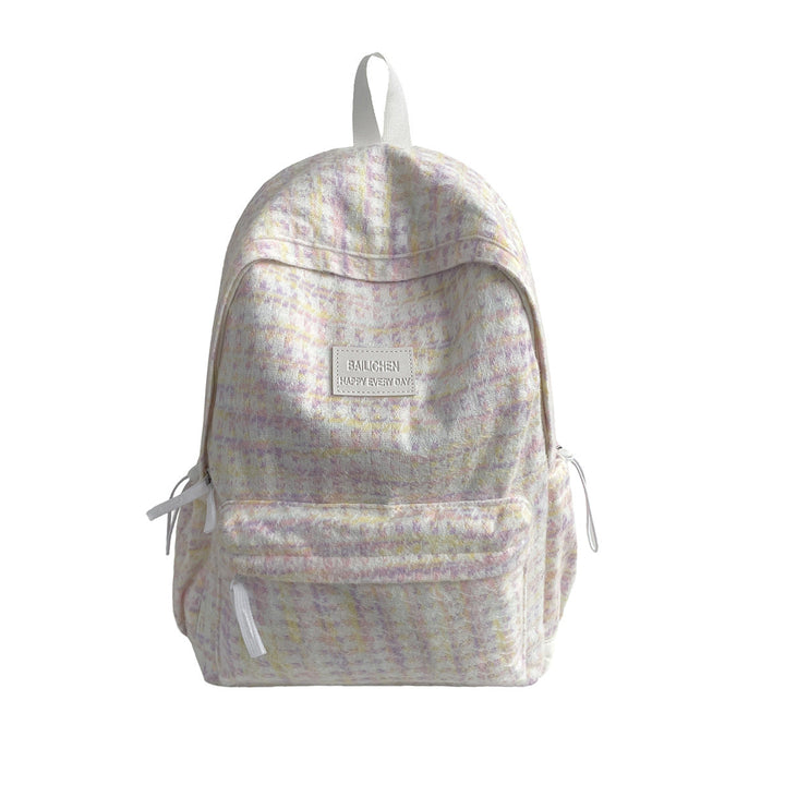 Comfortable textured casual daypack for men & women. Versatile backpack for daily essentials, travel, or work.