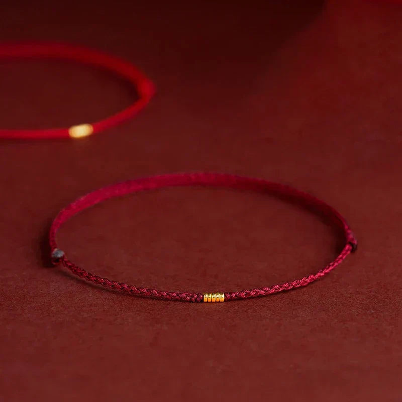 Unisex Tibetan blessed energy bracelet, handcrafted for harmony. Adjustable spiritual accessory for mindfulness.