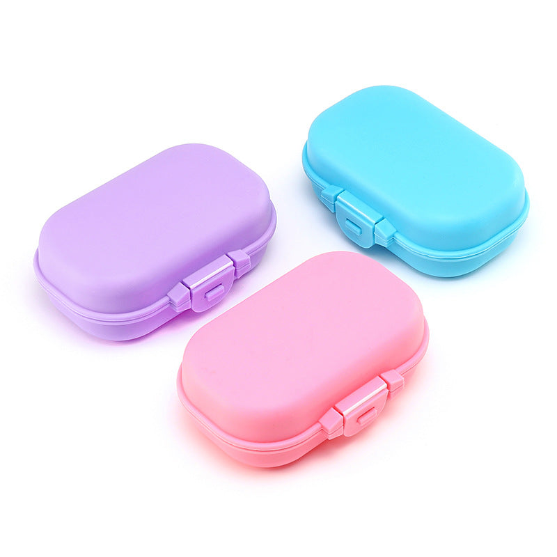 Portable unisex travel case for eyewear, ideal for carrying sunglasses and eyeglasses on the go.