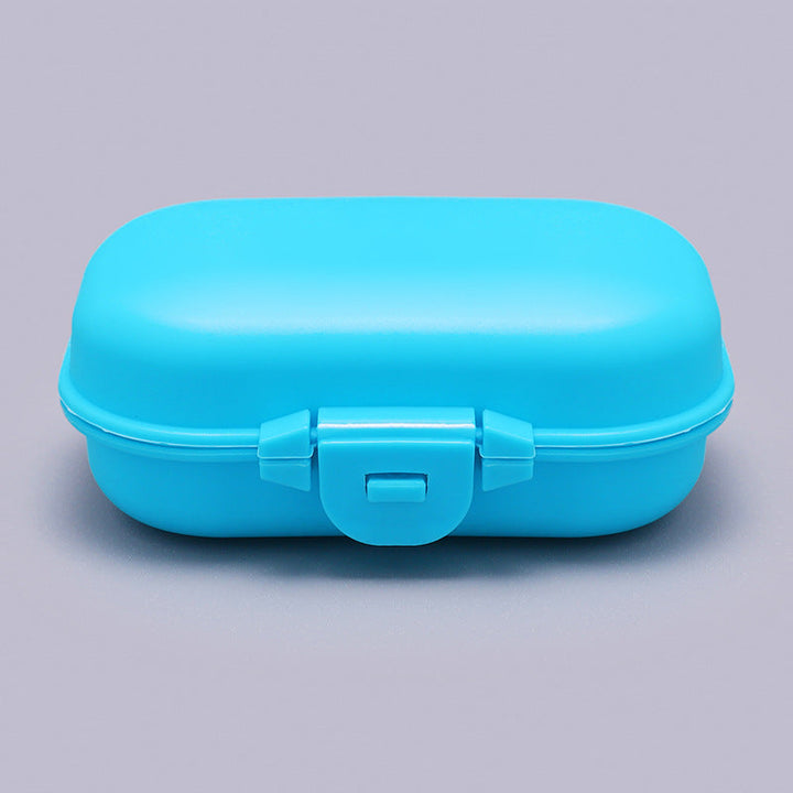 Compact accessory holder, a protective travel case for unisex sunglasses and eyeglasses, keeping them secure.