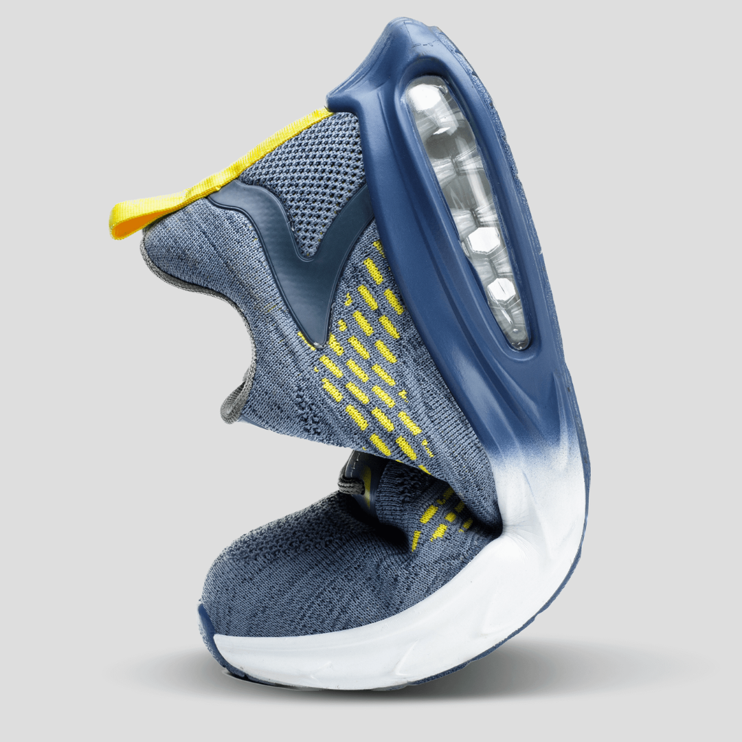 Protective steel toe work shoes, ultralight, orthopedic, and slip-resistant for workplace safety.