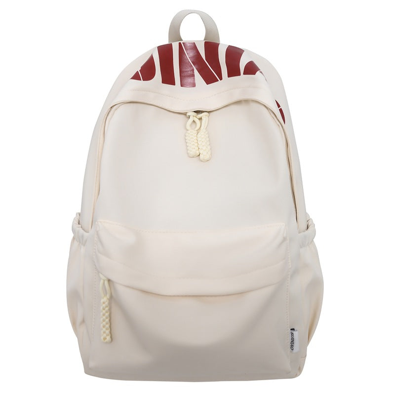 Durable unisex student school backpack, perfect for daily use & carrying laptops. Versatile everyday bag.