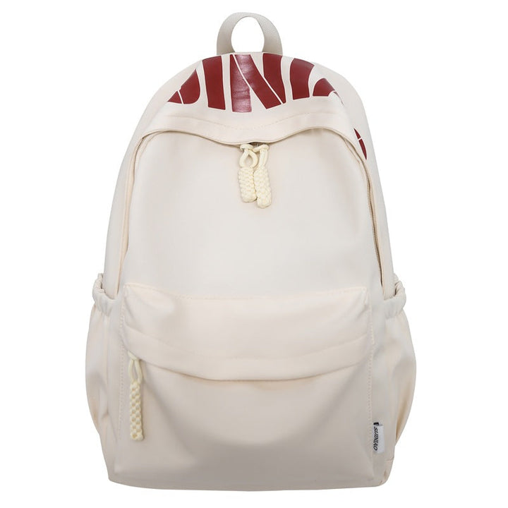 Durable unisex student school backpack, perfect for daily use & carrying laptops. Versatile everyday bag.