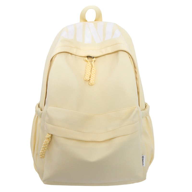 Spacious school laptop backpack for students, unisex design. Durable everyday bag, versatile for campus & travel.