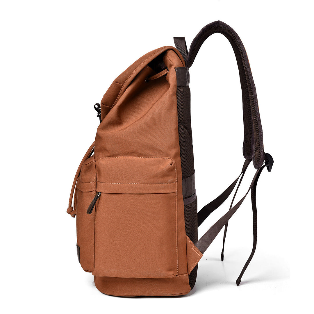 Durable, water-resistant unisex backpack with padded straps & multiple pockets for outdoor gear.