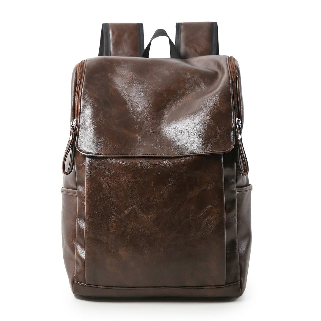 Durable unisex travel backpack in a minimalist design, great for outdoor adventures or urban use.