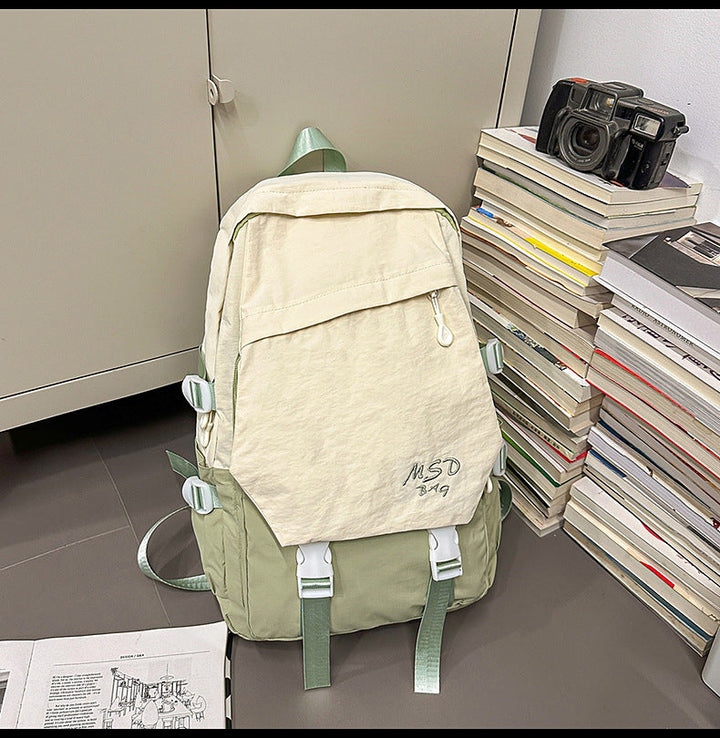 Sleek urban backpack with multiple pockets, perfect for students & professionals. Versatile unisex travel bag.