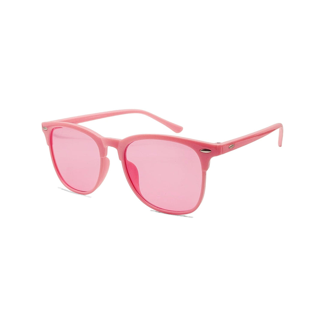 Classic vintage style sunglasses, unisex retro design, providing full UV protection for stylish summer wear.