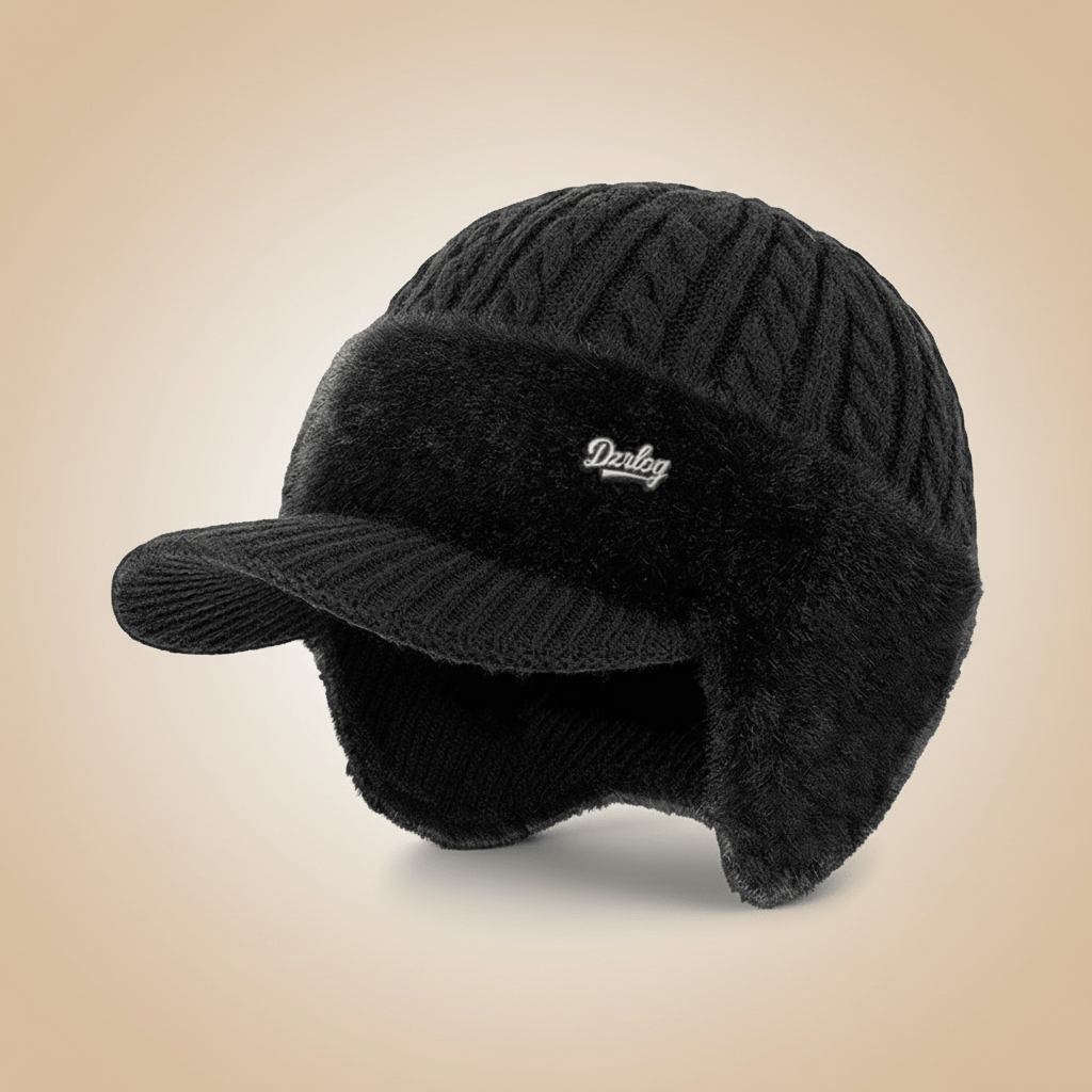 Cozy unisex winter trapper hat, ideal for snow & extreme cold. Provides superior warmth & ear protection.