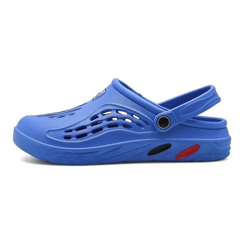 Unisex waterproof outdoor sandals by the water. Ideal for beach, summer, and ultimate outdoor comfort.