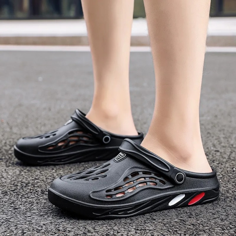 Durable waterproof unisex athletic sandals. Slip-resistant sole for outdoor adventures & travel comfort.