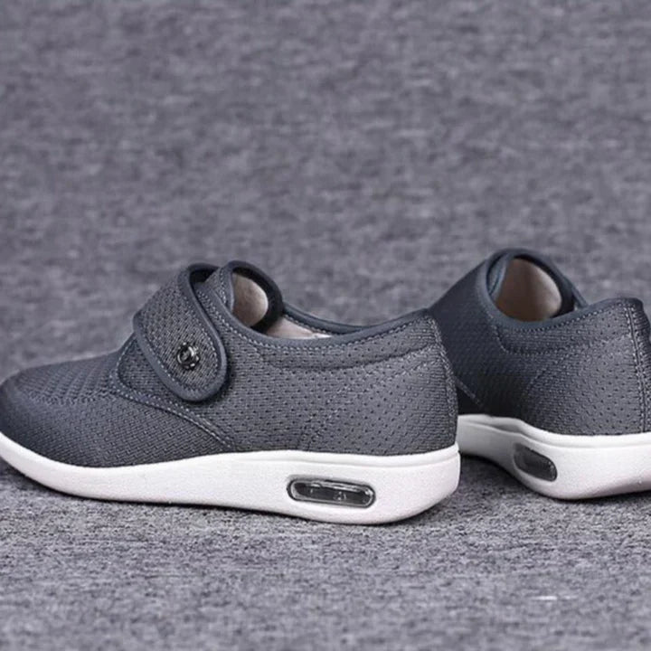 Supportive unisex comfort shoes for diabetic & sensitive feet. Wide fit provides pain relief for swollen feet.