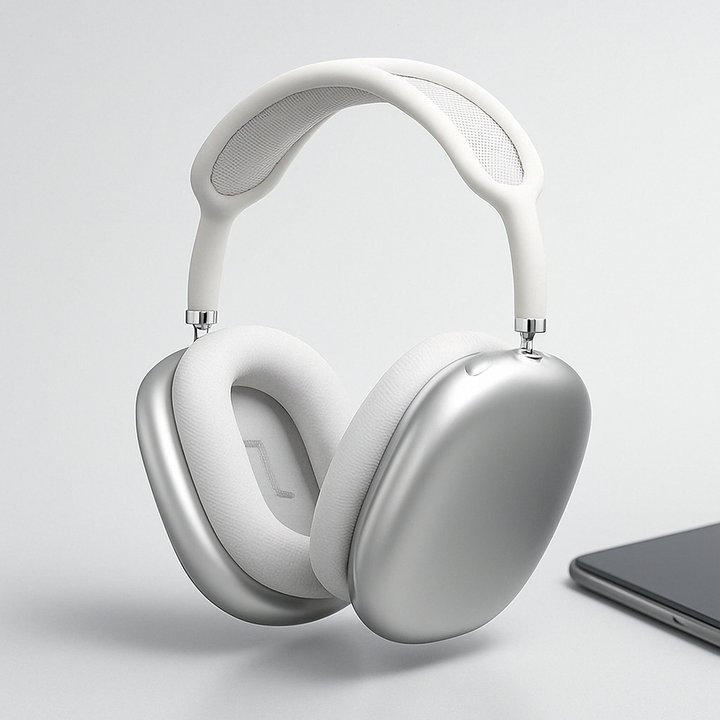 Unisex wireless Bluetooth headphones with active noise cancellation for immersive audio.