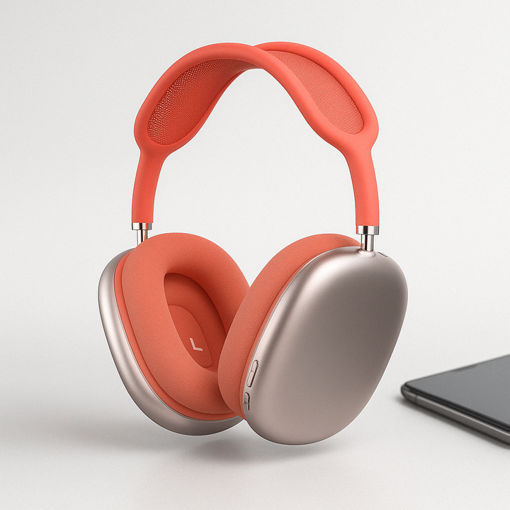 Rechargeable Bluetooth noise-cancelling headphones. Wireless headset for premium sound & hands-free calls.