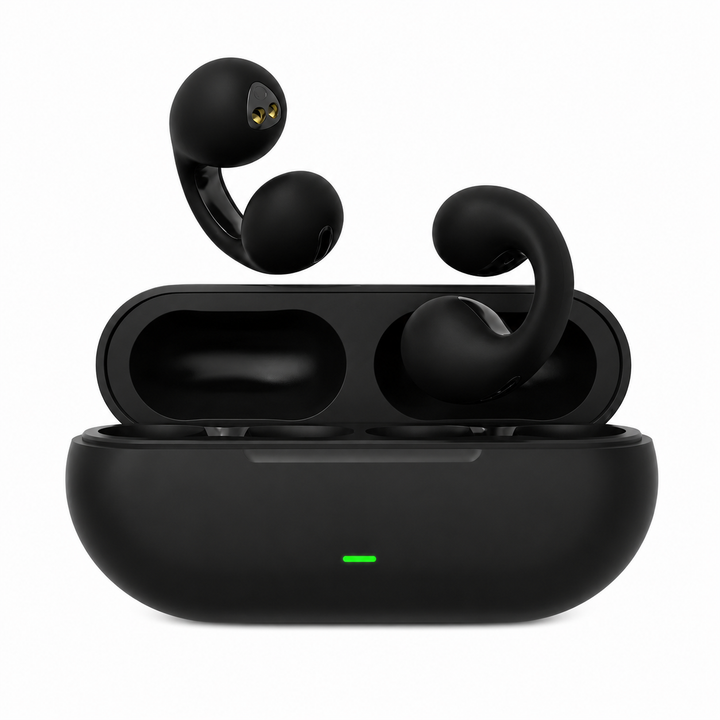 Unisex bone conduction Bluetooth earphones for active sports. Open-ear wireless headphones, great for running & leisure.