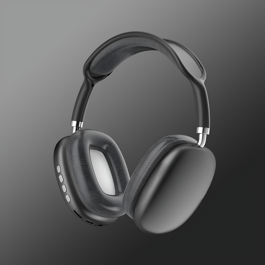 Enjoy music hands-free with these comfortable unisex wireless Bluetooth over-ear headphones. Long 40-hour battery.