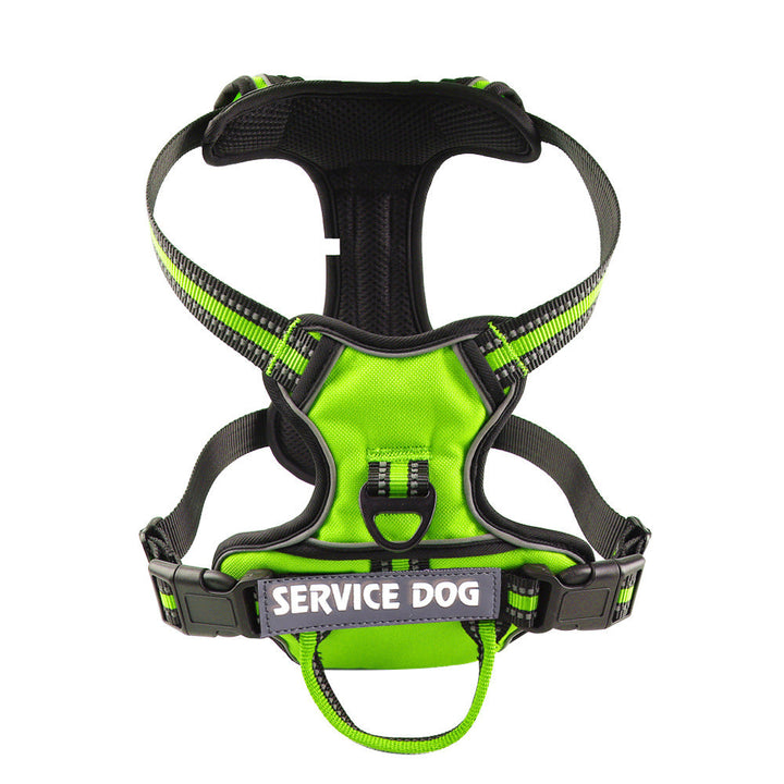 Unisex pet accessory: custom Y-shape dog harness, easy fit, prevents pulling.