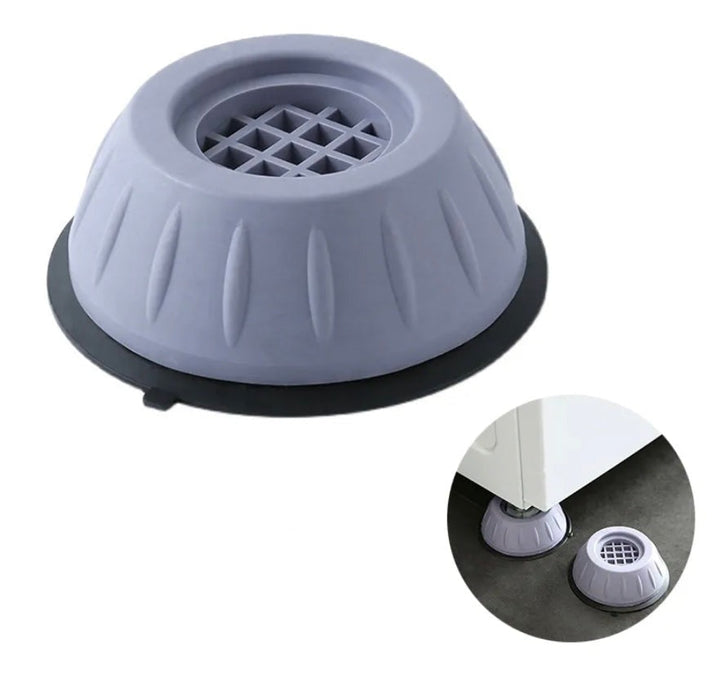 Durable rubber anti-vibration pads. Universal design for various appliances, easy installation.