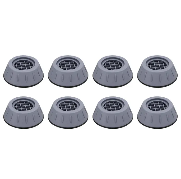 Home improvement: anti-vibration pads create a quieter laundry room environment & protect floors.