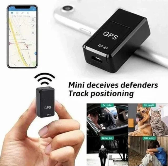 Real-time magnetic mini GPS tracker for security, perfect for fleet & personal assets.