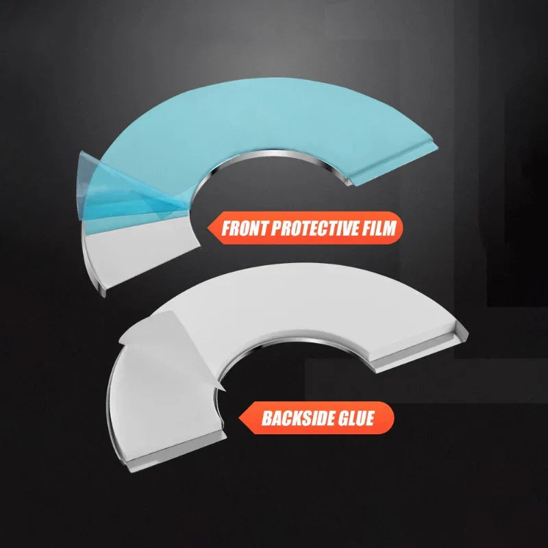 Hide unsightly pipes with this self-adhesive stainless steel faucet pipe cover plate. Home improvement.