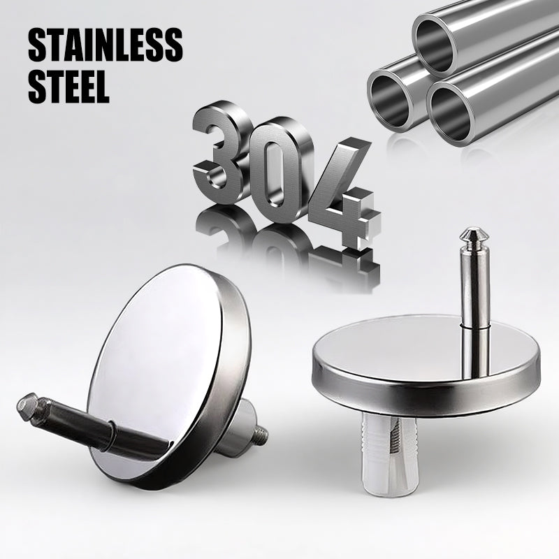 Fix wobbly toilet seats with this universal stabilizer kit. Durable fasteners for home improvement.