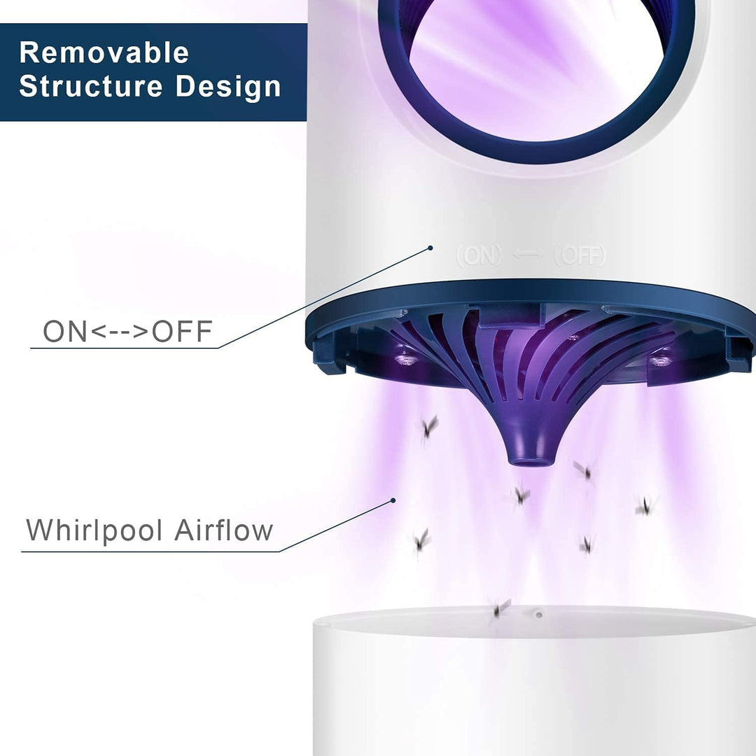 Advanced UV light insect killer and mosquito/fly trap, designed for universal indoor & outdoor pest defense.