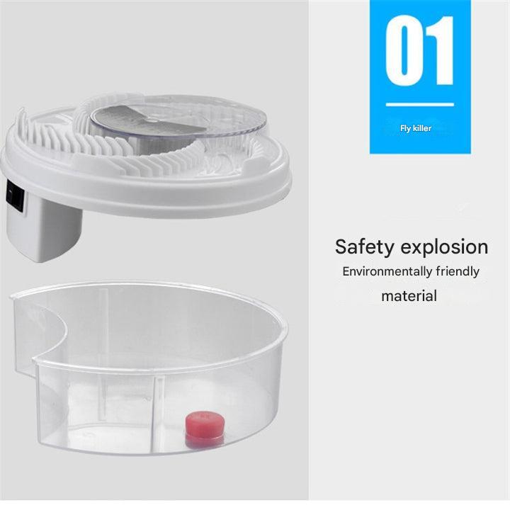 Indoor USB electric fly catcher traps flies & insects. Provides a chemical-free, pest-free home environment.