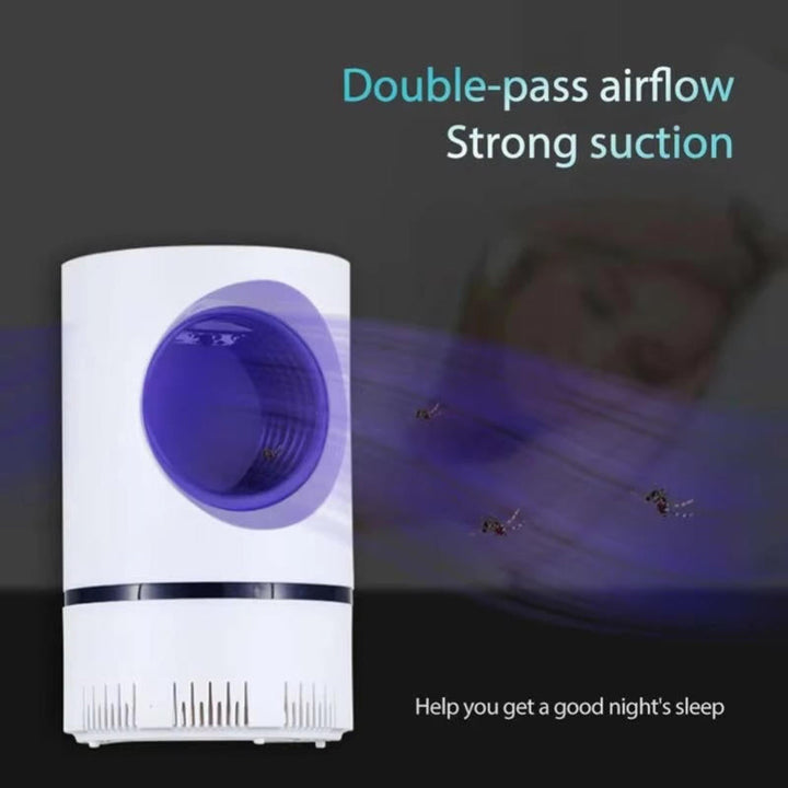 Modern Home & Garden UV light insect trap. Indoor/outdoor mosquito killer & fly trap for chemical-free pest control.