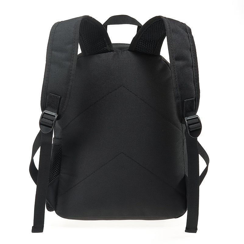 Adventurous boys' & girls' dinosaur backpack, "Dino Roar" design. Perfect polyester school bag for daily use.