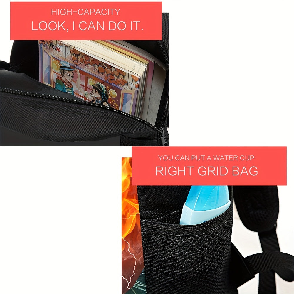 Comfortable & durable kids' dino backpack, great for school, travel. Features a unique roaring dinosaur design.