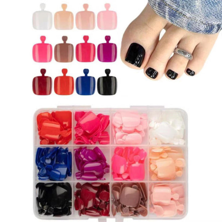 Close-up of premium nail art color tips, featuring intricate designs for elegant women's manicures & beauty.
