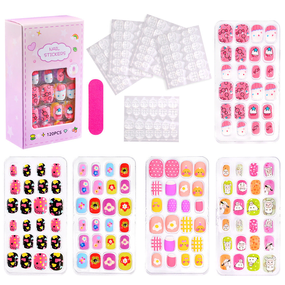Women's themed fake nails, vibrant, long-lasting & easy to apply for a perfect beauty expression.