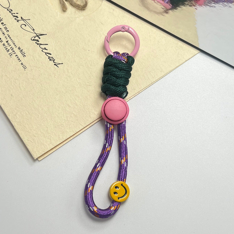 Unisex stylish keychain holder, a vibrant & durable accessory for any key set. Functional & practical.