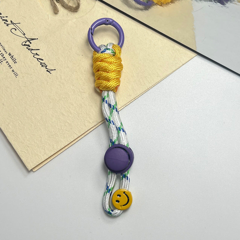 Functional colorful keychain holder, vibrant and stylish for secure key organization. Unisex accessory.