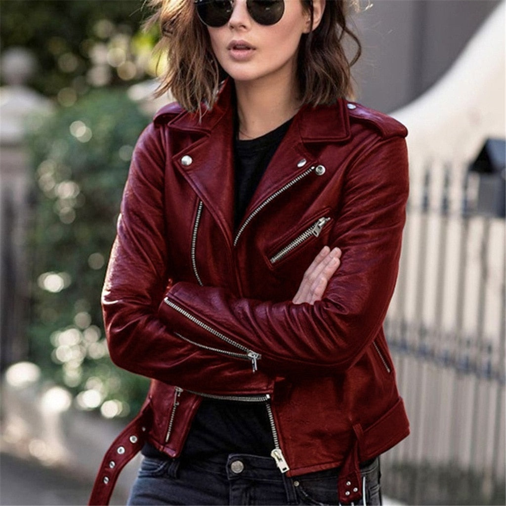 New women's stylish outerwear jacket in a vibrant hue, offering a modern, chic, and comfortable outer layer.