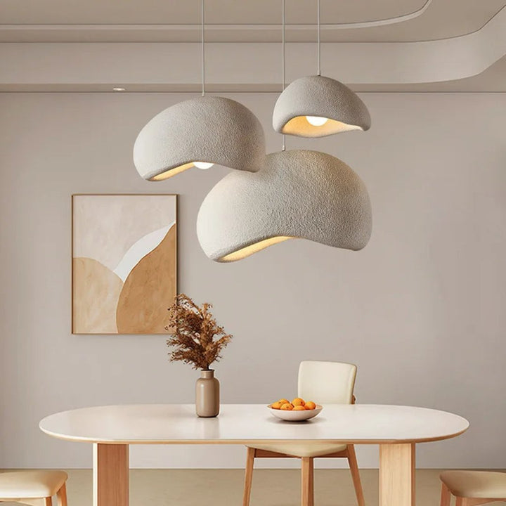Adjustable dome pendant light in a Wasabi design, enhancing contemporary home interiors.