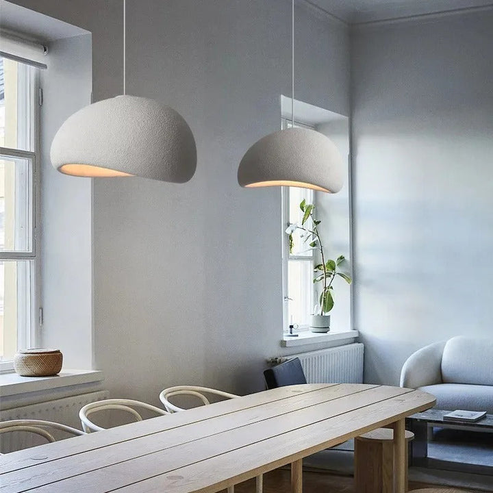 Sleek Wasabi dome pendant, adjustable height ceiling light, bringing modern style to any room.