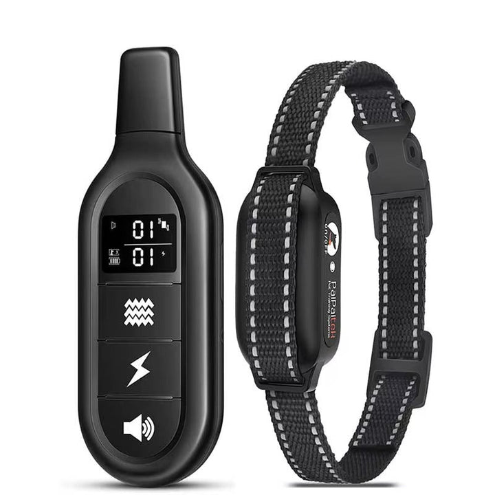 Remote dog training e-collar for obedience & behavior correction. Waterproof & rechargeable pet supply.